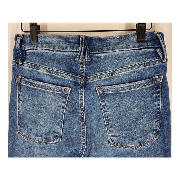 GOOD AMERICAN WOMEN'S FALL 23 INDIGO316 BLUE STRAIGHT LEG JEANS – SIZE 6-12 - Picture 10 of 12